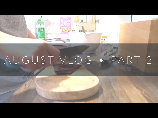 BANK HOLIDAY WEEKEND & MY VEGAN BAKING DISASTER! | AUGUST VLOG | PART 2 | Jo Wickens • Jojo's Nails