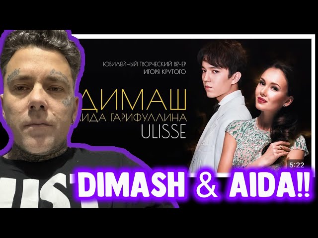 Rapper FIRST TIME REACTION to Dimash & Aida Garifullina - ULISSE