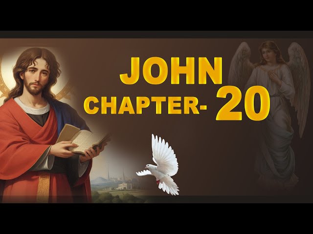 ♥️Gospel of John Chapter 20 ♥️#biblestudy ♥️#nkjv 🎚️#bible #jesus #love #gospel #god #prayer #word