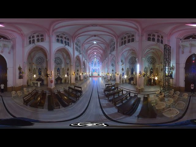 Our lady of Lourdes church Trichy 360° VR 5K