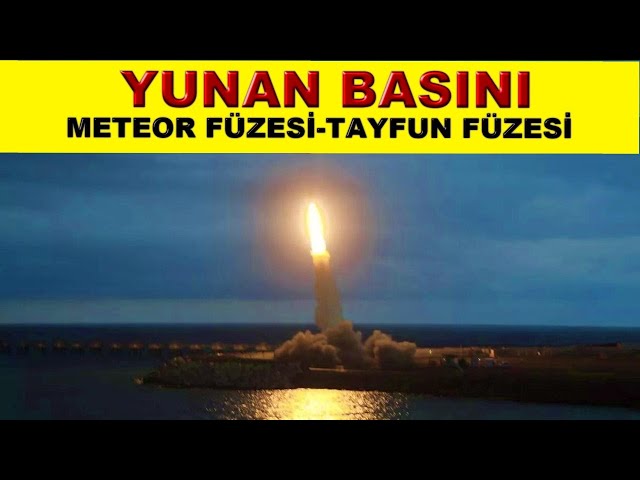 Emekli Amiral Ioannis Engolfopoulos : Meteor Füzesi - Tayfun Füzesi !!