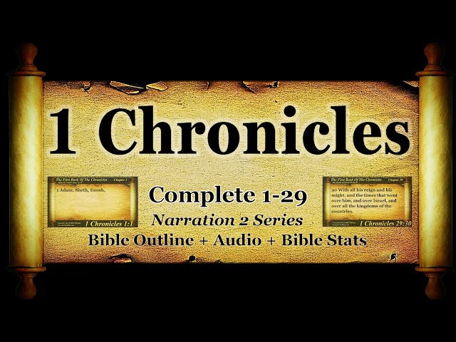 Holy Bible: Book 13 - 1 Chronicles - KJV Read Along HD 4K Audio Text