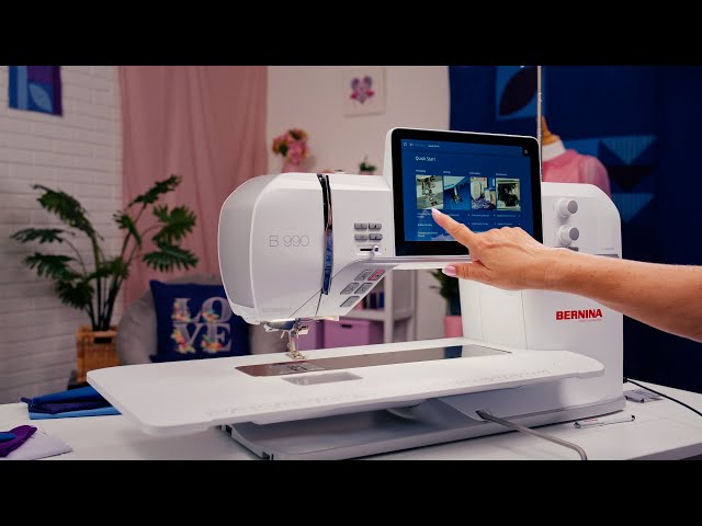 BERNINA 990 – Understanding the Sewing User Interface