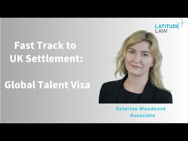 Global Talent visas｜Fast Track to UK Settlement#ukvisa #immigrationsolicitors #ukimmigrationlawyers