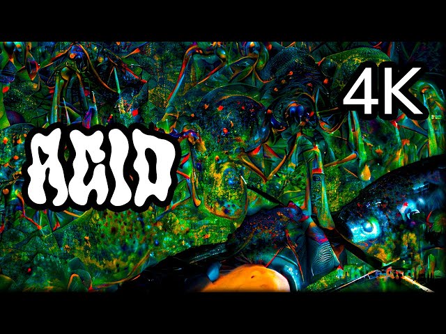 Turok on ACID & Psychedelic Visuals 4K