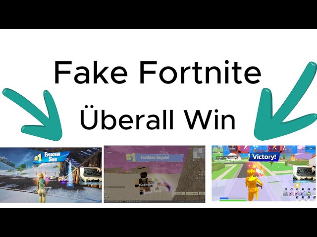 Ich spiele Fake Fortnite