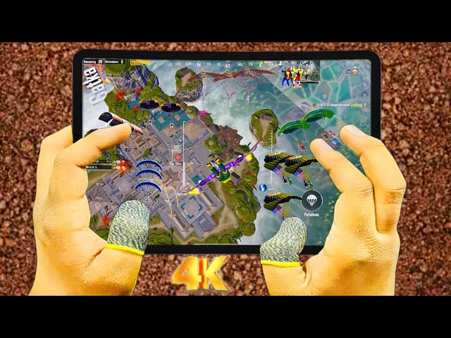 OMG!😱 iPad Mini 7 Full Handcam ❤️All pro players are landed here 🔥 Pubg Gameplay/ Best Sensitivity 😍