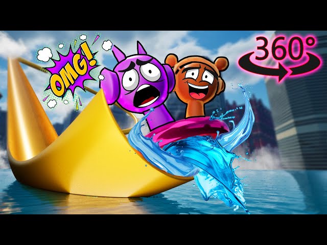 360° VR Incredibox Sprunki in Water Park🤿💦🌊