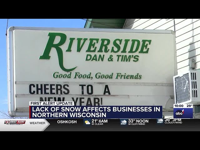 Lack of snow affecting businesses in northern Wisconsin