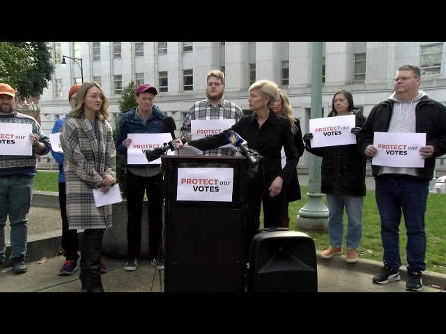 Deborah Ross, Anderson Clayton, Impacted Voters Speak on Griffin’s Voter Challenges