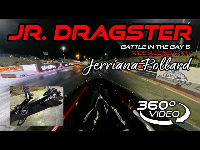 What is it like to race a Jr. Dragster? Find out in 360º VR with Jerriana!