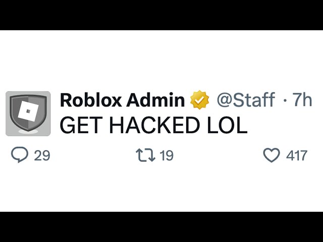 This Roblox Admin Is Hacking Players?...