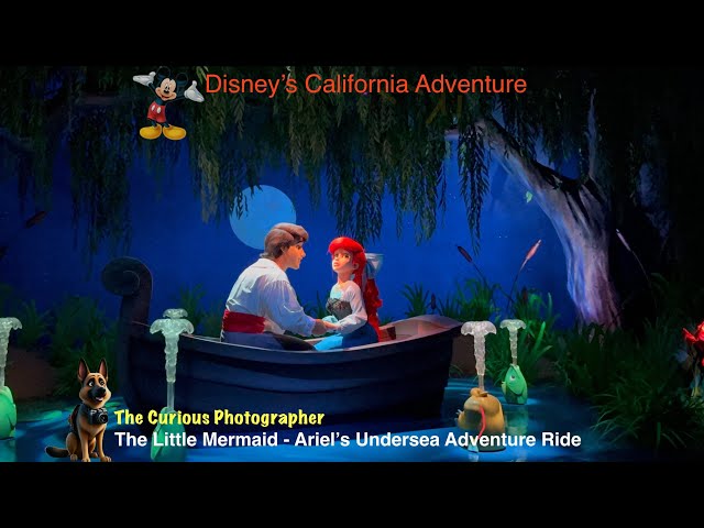 360° Ride View -Disney’s California Adventure Park - The Little Mermaid - Ariel’s Undersea Adventure