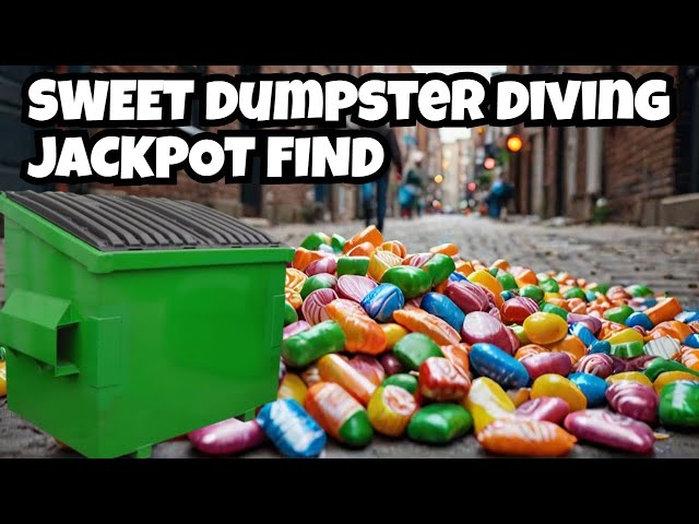 Insane Luck: Uncovering UK Dumpster Dive Jackpot 🍫😀