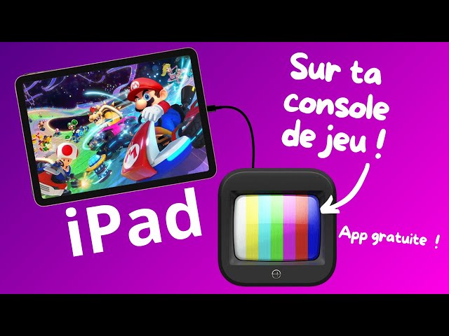 Transformez un iPad en écran HDMI portable pour PC et console en un rien de temps