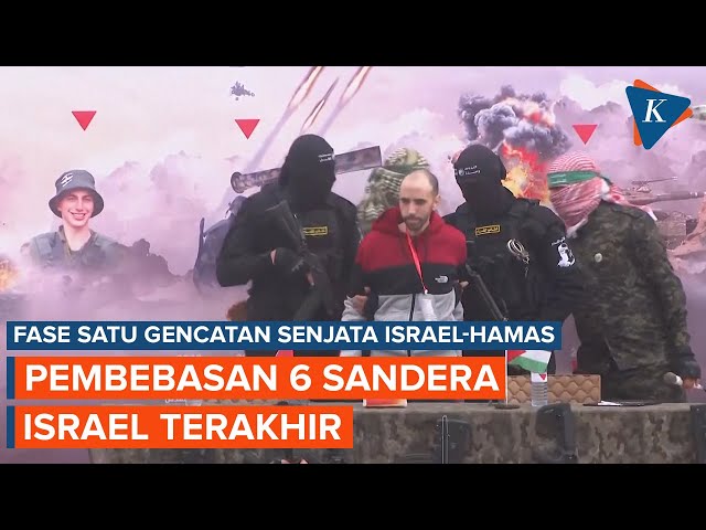 Momen Hamas Bebaskan Lagi 2 Sandera Israel, 4 Lainnya Menyusul