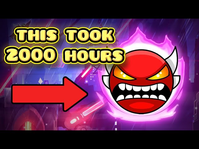 I Spent 2000 HOURS On My GD Level!