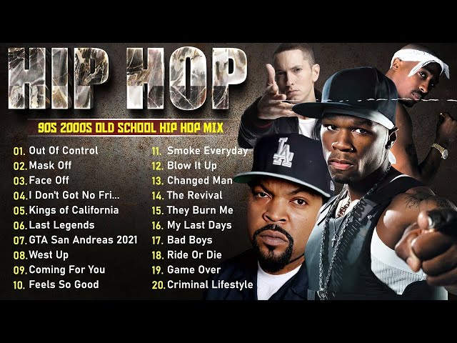 90s HIPHOP MIX🎈🎈50 Cent, Eminem, Coolio, 2Pac, Eazy E, Snoop Dogg, DMX, Lil Wayne, Dr Dre🔥0821