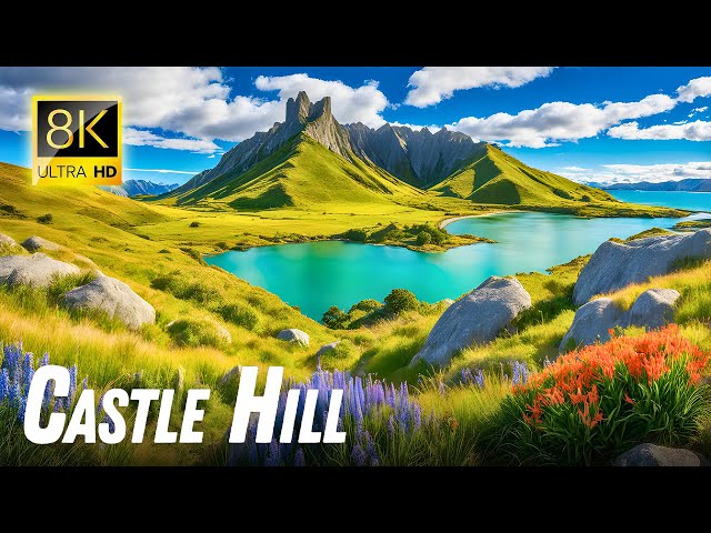 8K HDR Video of Castle Hill New Zealand | Breathtaking Ultra HD Views