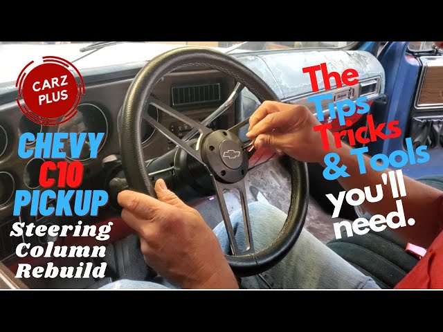 1976 Chevy C10 Tilt Steering Column Rebuild  - GM Tilt Column Repair 1969-1976