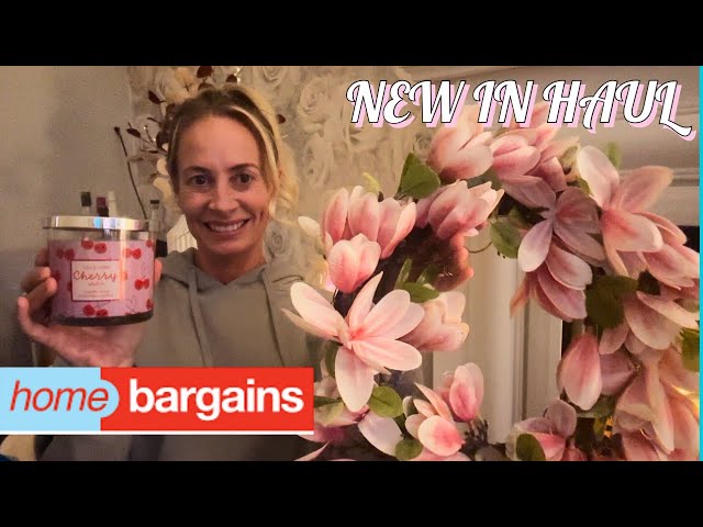 HOME BARGAINS NEW IN JAN 2025 | VALANTINES INSPIRED | SPRING | MOVIE NIGHT BITS | UK SAHM VIDEO |