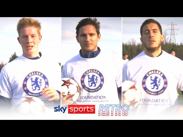 Chelsea Crossbar Challenge with Kevin De Bruyne, Frank Lampard, Eden Hazard, Samuel Eto'o & more