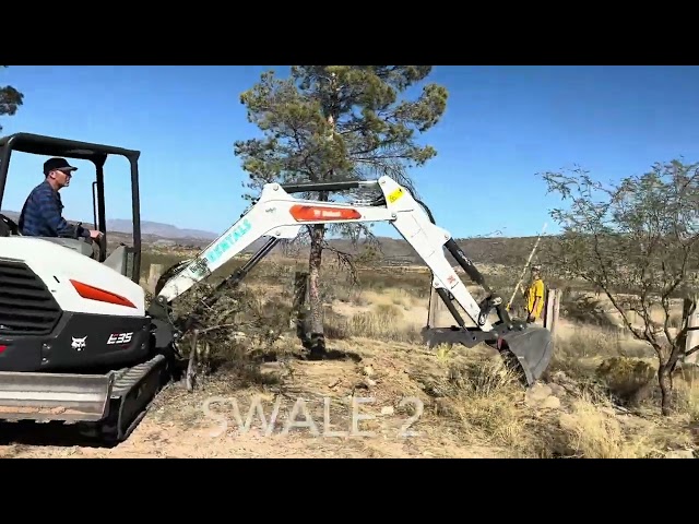 Building Swales at House Mountain Ranch with Grant Maundrell part two