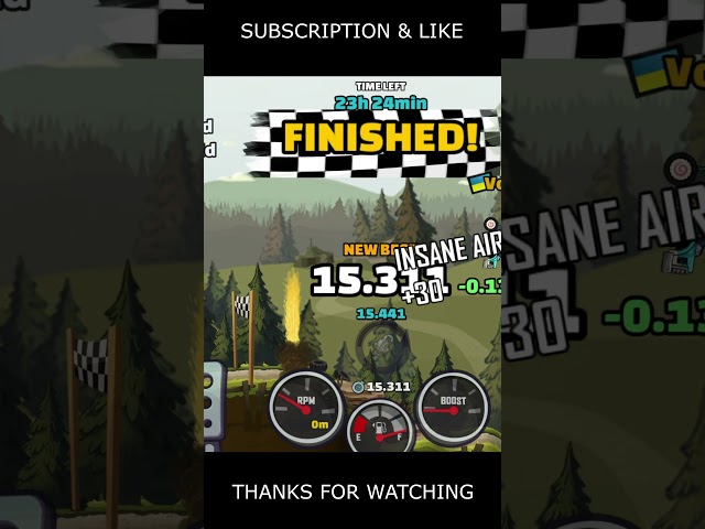 🎧 NEW Community Showcase 🎧 (Forgotten Forest) - Hill Climb Racing 2 #shorts #hcr2