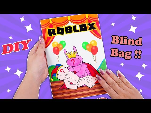 [🐾paper diy🐾] Roblox Jax and Pomni Couple | Outfit Blind Bag ASMR | The Amazing DIGITAL CIRCUS#Pommi