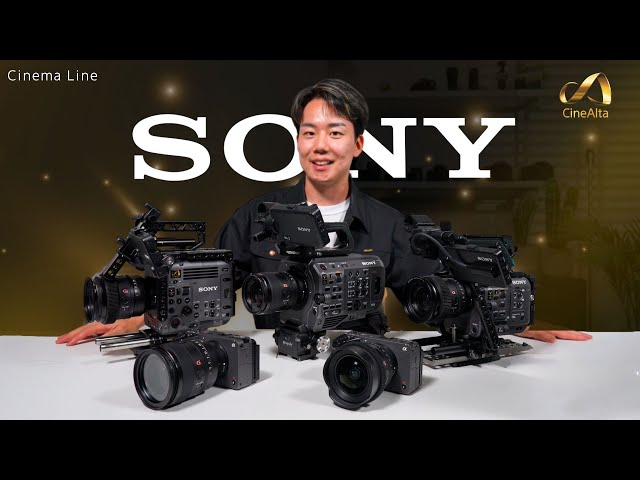 A comparison of all Sony cinema cameras | FX30 vs FX3 vs FX6 vs FX9 vs BURANO