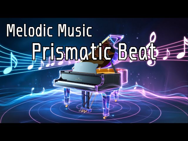 Prismatic Beat - Piano Synth Melodic Music & Artwork