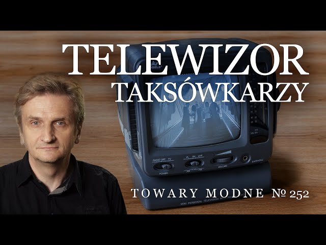 Czarno-biały telewizorek o stu nazwach [TOWARY MODNE 252]