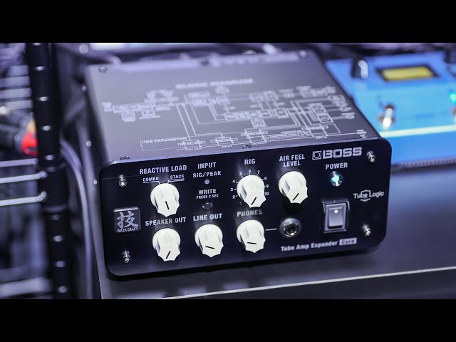 NEW BOSS Waza Tube Amp Expander Core | NAMM 2025