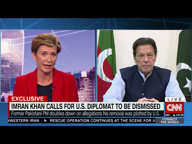 Imran Khan Exclusive interview on CNN with Becky Anderson tonight | Imran Khan on CNN