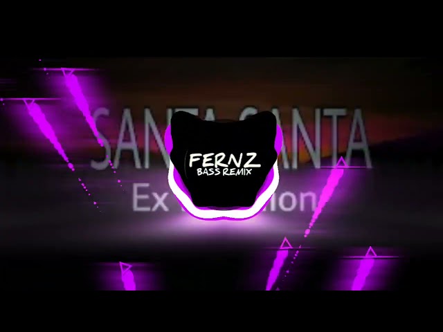 DJ SANTA SANTA CHRISTMAS SONG FULL BASS REMIX | DJ FERNZ BASS 🔥