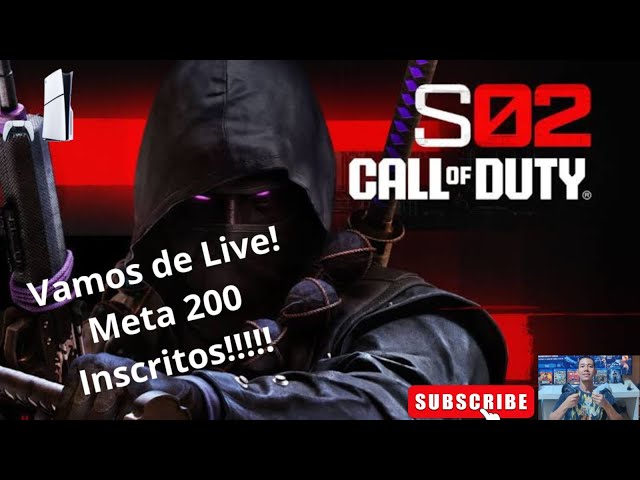 CALL OF DUTY BLACK OPS 6 - META 200 INSCRITOS - PS5