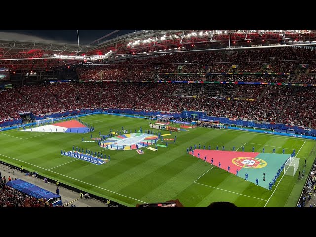 Portugal anthem "A Portuguesa" | Portugal v Czech | Euro 2024