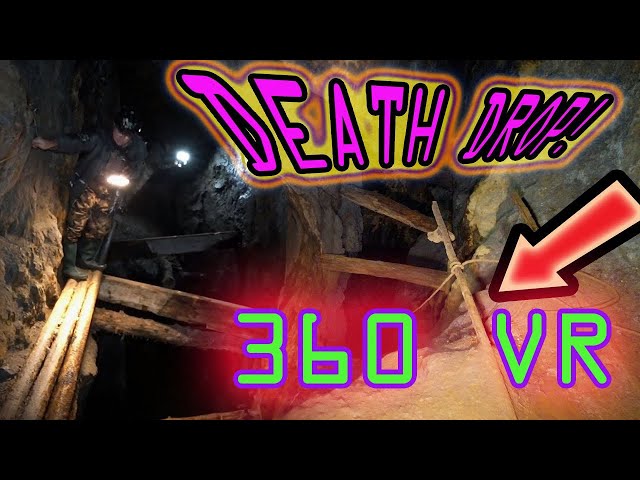 360VR  Explore with Josh DANGEROUS MINE and DEATH DROPS Conniston