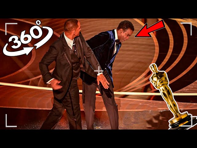 VR 360° Will Smith  SLAP YOU!  /  POV Oscars Chris Rock