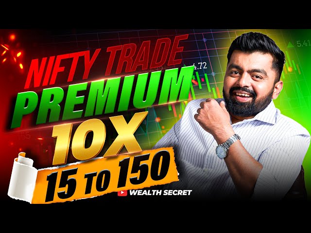 Live  Intraday Trading in NIfty Options 10x Premium | wealthsecret