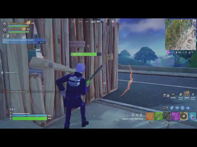 Playing duos with my friend (anime lover)