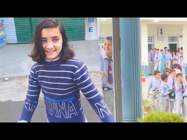 Rameez ko new school ma dahela lena hy | Bachay khush | Naeem aw Rameez vlog