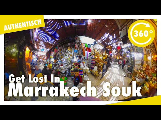 Souk Bazaar in Medina of Marrakech, Morocco