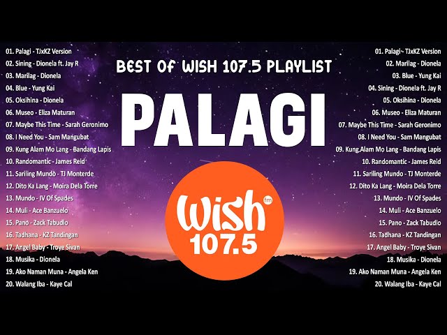 Best Of Wish 107.5 Songs Playlist 2024 | The Most Listened Song 2024 On Wish 107.5 | OPM Songs #opm