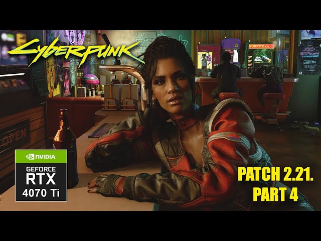 Cyberpunk 2077 DreamPunk 2.1 MOD with RTX 4070Ti - PART 4