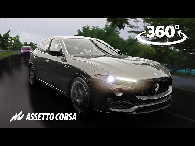 360° Maserati Levante at Union Island Track Assetto Corsa VR Experience