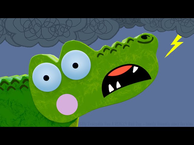 Silly Crocodile Has A REALLY Bad Day | Family Friendly Story For Kids