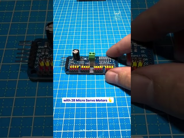 #arduino powered Mechanical Clock 7-segment Display with Servo Motors #engineering #tme #diy