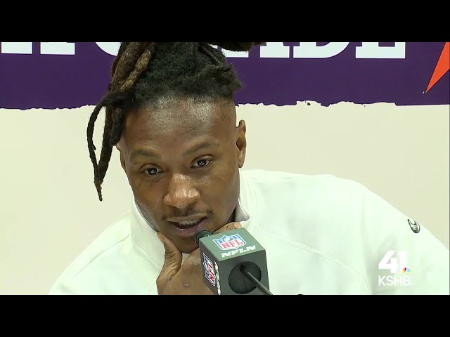 Chiefs WR DeAndre Hopkins takes questions on Opening Night