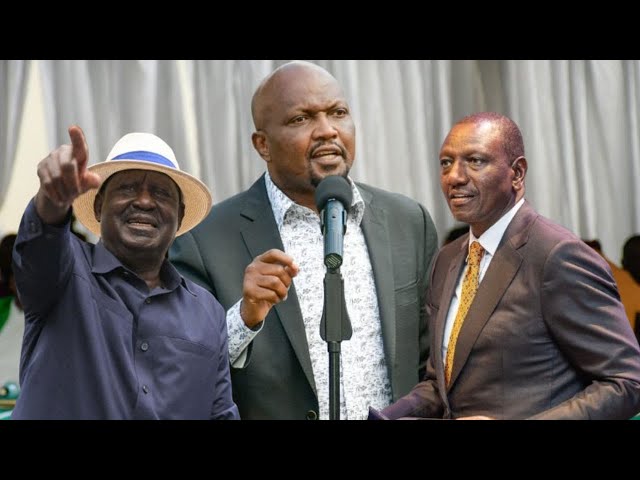 KAMA UKO NA AKILI MZURI 2027 SIKIZA HII! Moses Kuria shocks ruto as hereveals this on Rala's Move